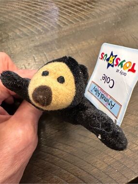 Animal Alley 🧸COLE Plush Black and Tan Mini Stuffed Toy Bear